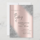 Search for silver and gold wedding invitations Elegant