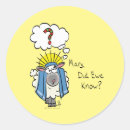 Search for funny cartoon sheep stickers Cute