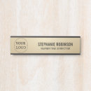Search for name plates office door signs Changeable