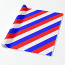 Search for red white blue wrapping paper Flag