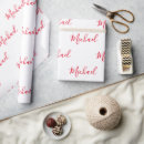 Search for bright red wrapping paper Elegant