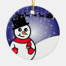 Search for funny snowman christmas tree decorations Whimsical