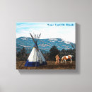 Search for native american horse canvas prints Mountains