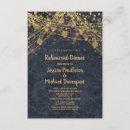 Search for twinkle lights rehearsal dinner invitations Navy blue