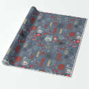 Search for red bird wrapping paper Flowers
