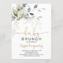 Search for greenery brunch baby shower invitations Gender neutral