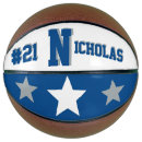 Search for blue and white basketballs Birthday