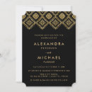 Search for glitz glam wedding invitations Glamour