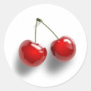 Search for two cherries stickers Food