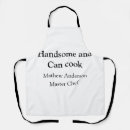 Search for cook chef aprons Handsome and can cook