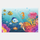 Search for aquatic wrapping paper Sea