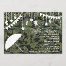 Search for camo baby shower invitations Green