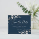 Search for navy silver save the dates Chic
