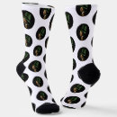 Search for st patricks day socks Four leaf clover