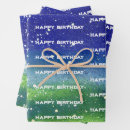 Search for bold wrapping paper Happy birthday