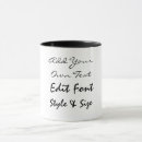 Search for cool text mugs Create your own