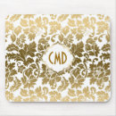 Search for gold damask mouse mats Girly