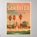 Search for san diego vintage travel posters Palm trees