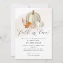 Search for white pumpkin bridal shower invitations Floral