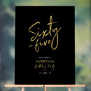 Search for 65th birthday decor Black