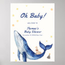 Search for whale baby shower posters Ocean