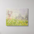 Search for wild deer canvas prints Buck