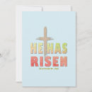 Search for he has risen easter cards Cross