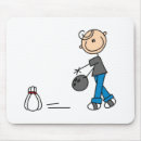 Search for funny bowling mouse mats Cute