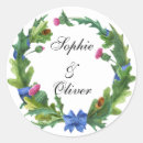 Search for scottish wedding stickers Floral