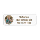 Search for lady return address labels Brown