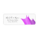Search for pink tulip return address labels Modern
