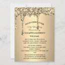 Search for anniversary 7x5 invitations Gold