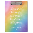 Search for rainbow clipboards Girly