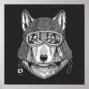Search for wolf posters Retro