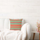 Search for turquoise and red cushions Pattern