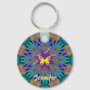 Search for abstract butterfly key rings Trendy