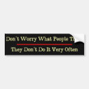Search for worry bumper stickers Humour