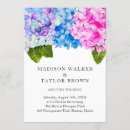 Search for purple hydrangea wedding invitations Botanical