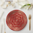 Search for mandala plates Gold