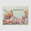 Search for yellow daffodil tissue paper Vintage