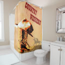 Search for country shower curtains Western