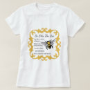 Search for bee womens tshirts Quote