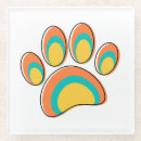 Search for paw print coasters Cartoon