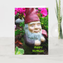 Search for gnome birthday cards Garden