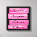 Search for achievement canvas prints Dream