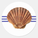 Search for blue seashell stickers Island