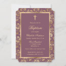 Search for modern calligraphy christening invitations Baby baptism