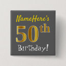 Search for 50th birthday badges Fifty years old