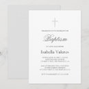 Search for pink and grey christening invitations Baby girl baptism