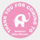 Search for girl babyshower stickers Elephant